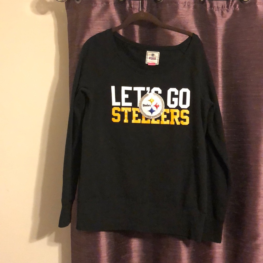 PINK Victoria’s Secret Steelers sweatshirt